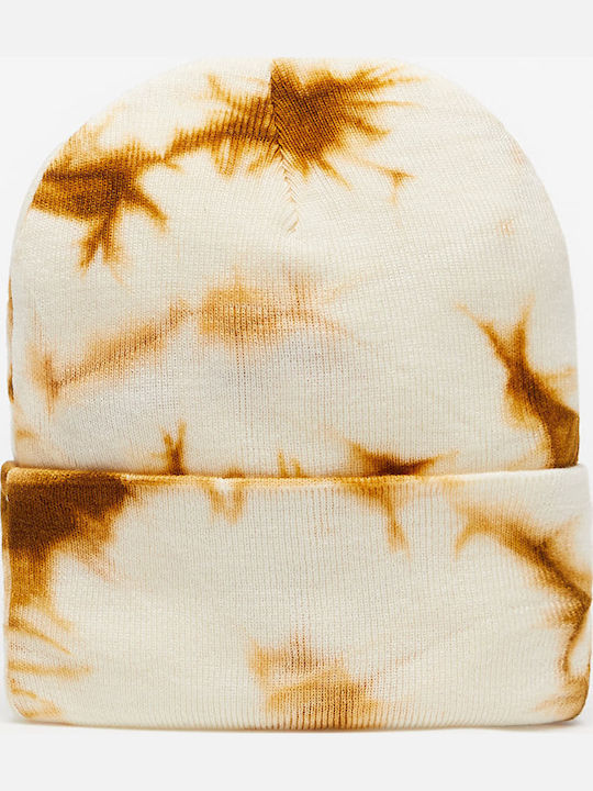 Sportswear Beanie Ανδρικός Σκούφος Πλεκτός σε Εκρού χρώμα