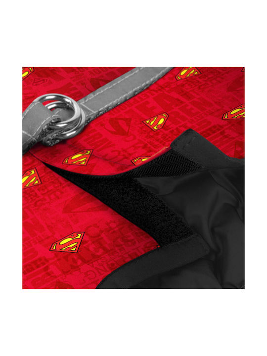 WauDog Σαμαράκι Σκύλου Γιλέκο Superman Κόκκινο 32-35cm 31-365