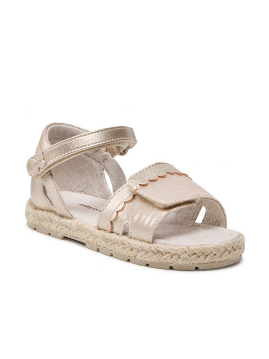 Mayoral Weiche Sohlenschuhe für Babys Gold Sandalen