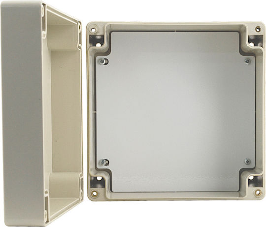 Pulsar Elektrisches Gehäuse für Außenmontage Wasserdicht IP65 in Beige Farbe 2Stück