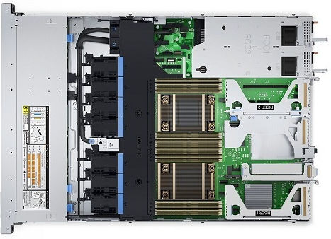 Dell PowerEdge R650XS (Xeon Silver 4310/16GB DDR4/480GB SSD/PERC H755 8GB/2x800W Power Supply/No OS)