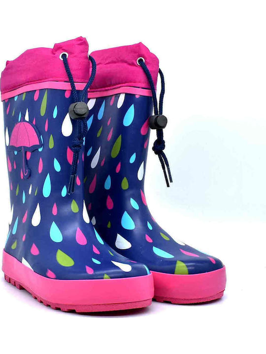 Kids Wellies Crecendo Purple