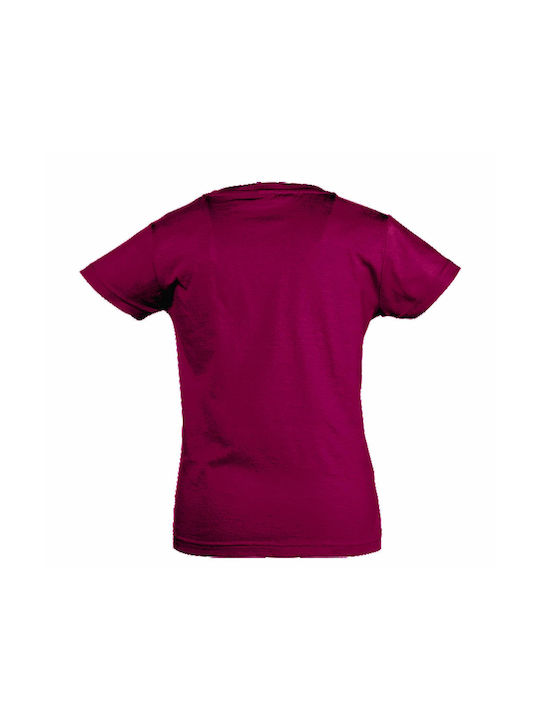 Sol's Kids T-shirt Fuchsia