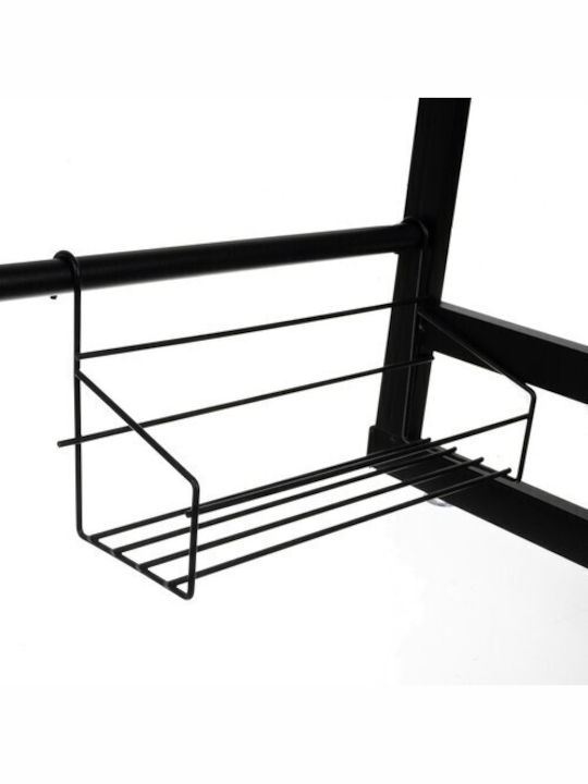 Ruhhy Metallic Black Sink Strainer 65x29x52cm