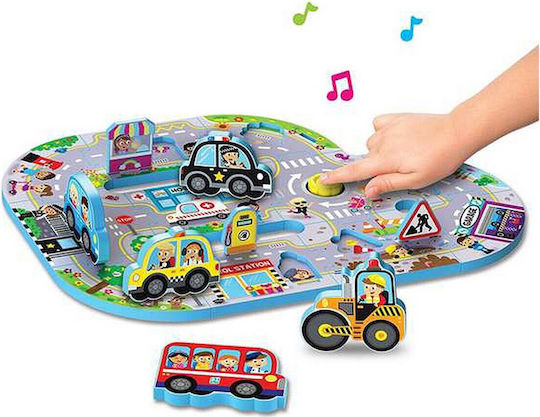 Puzzle pentru Copii Busy City 11buc Reig