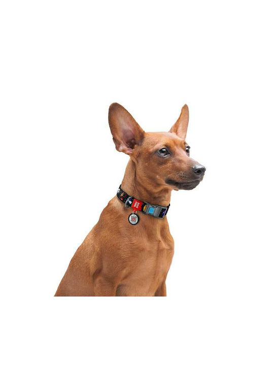 WauDog Nasa Plastic Κολάρο Σκύλου με SmartID 25mm x 31 - 49cm