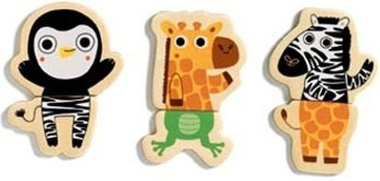 Djeco Magnetic Construction Toy Animals of the Forest for Children 2+ years+ Years