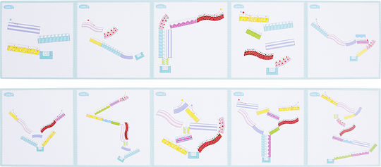 Tooky Toys Μαγνητικό Παιχνίδι Κατασκευών Marble Run για Παιδιά 5+ Ετών