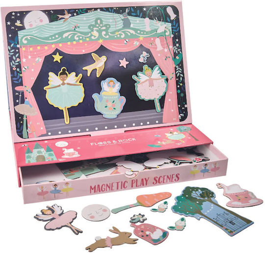 Floss & Rock Magnetic Construction Toy Enchanted Ballet for Children Aged 3+