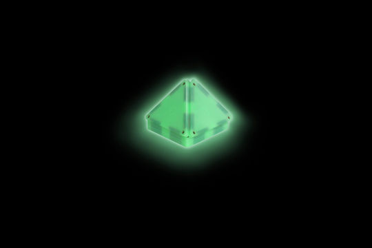 Magna-Tiles Μαγνητικό Παιχνίδι Κατασκευών Solid Glow για Παιδιά 3+ Ετών