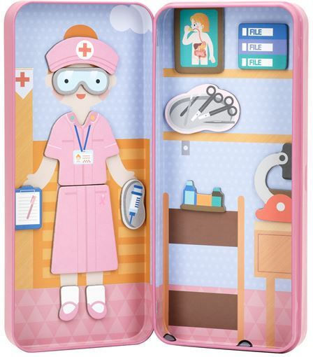 Mieredu Μαγνητικό Παιχνίδι Κατασκευών Health Professional για Παιδιά 3+ Ετών ME087