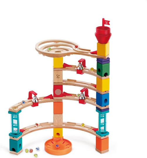Hape Wooden Construction Toy Quadrilla Marble for Children 4+ years old+ Years