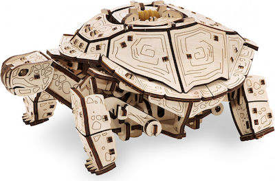 Eco Wood Art Mechanical Model Turtle