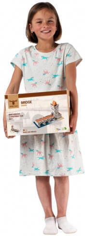 Wiseelk Construction Toy Bridge for Children 5+ years+ Years
