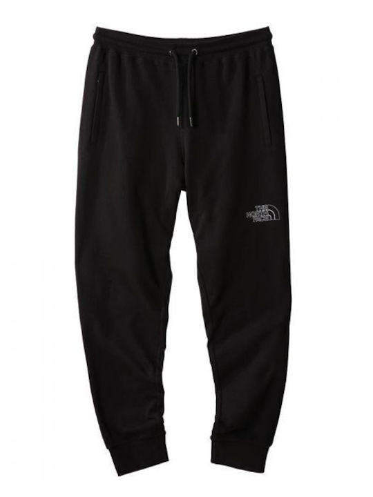 Pantaloni de trening cu Elastic Negru