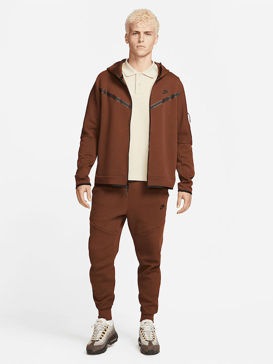 Sportswear Tech Fleece с Ластик Кафяв