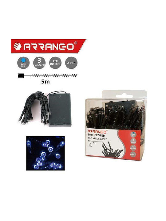 30 Λαμπάκια LED 5μ. Μπλε σε Σειρά 30 Λαμπάκια LED 5μ. Μπλε σε Σειρά