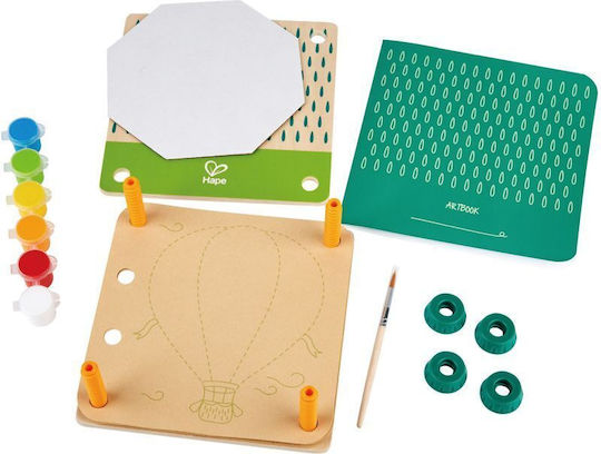 Hape Ζωγραφική Flower Press για Παιδιά 3+ Ετών