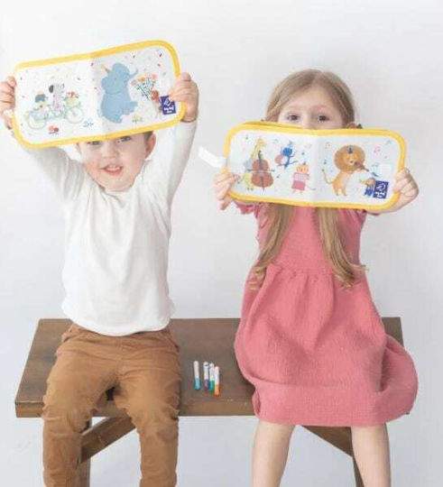 Jaq Jaq Bird Painting Chalkboard Book: Lion for Children 3+ years Years