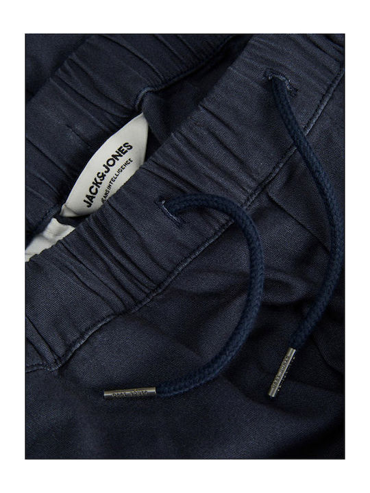 Jack & Jones Men's Sweatpants with Rubber Navy Blue