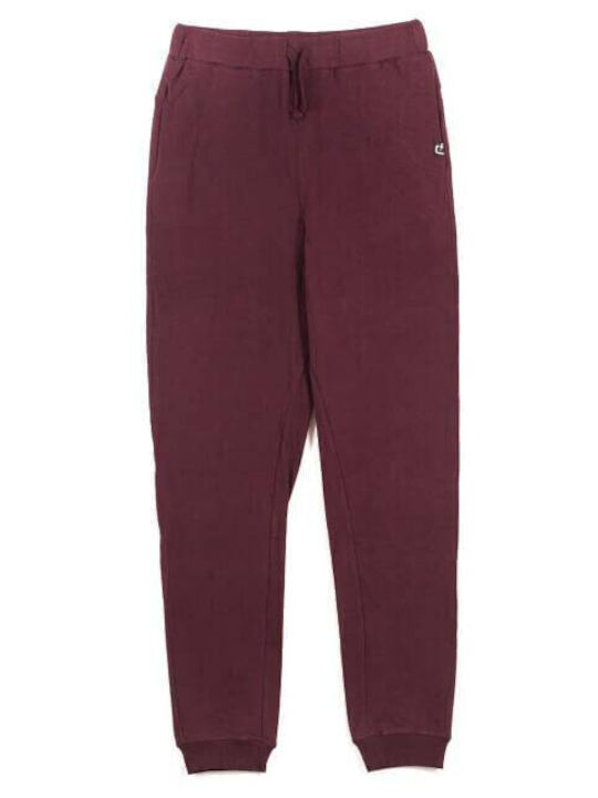 Jogginghose mit Gummizug Wine