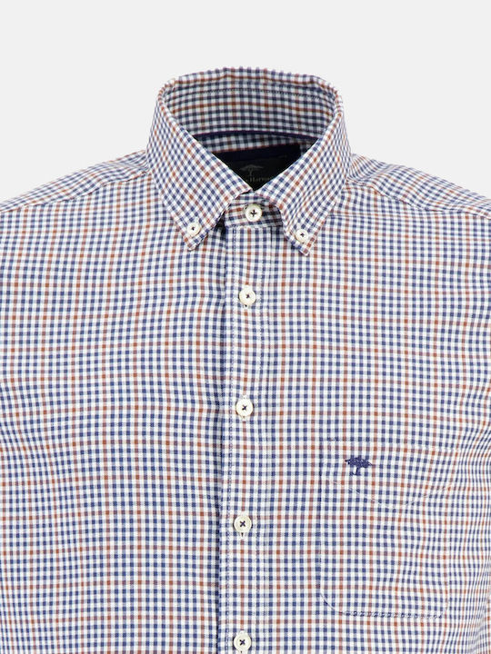 Fynch Hatton Shirt by the series Check - 1208 8210 8211 Coffee Small Check