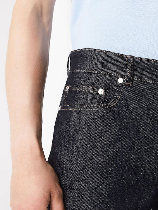 Ανδρικό Παντελόνι Τζιν Ελαστικό Slim Fit Navy Μπλε