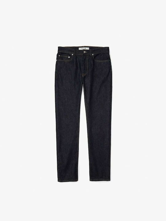 Ανδρικό Παντελόνι Τζιν Ελαστικό Slim Fit Navy Μπλε