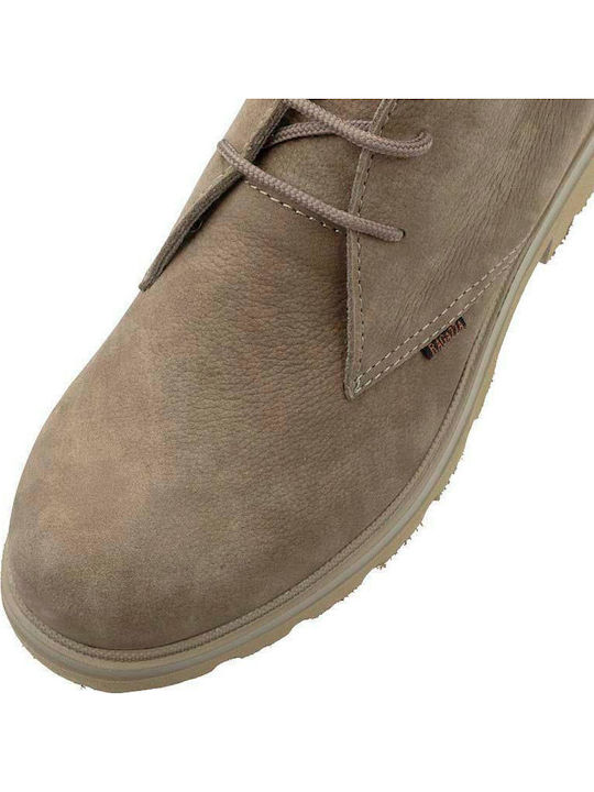 Leather Women's Oxford Boots Pouro