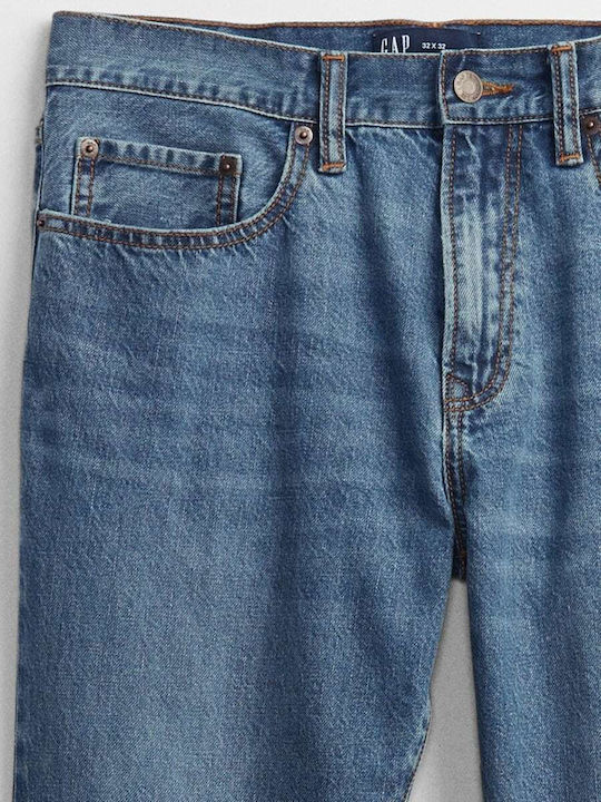 Men's Jeans Pants with Slim Fit Blue