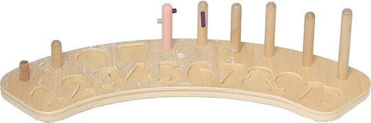 Vilac Παιχνίδι Στοίβαξης Εκμάθηση Αριθμών από Ξύλο για 24+ Μηνών
