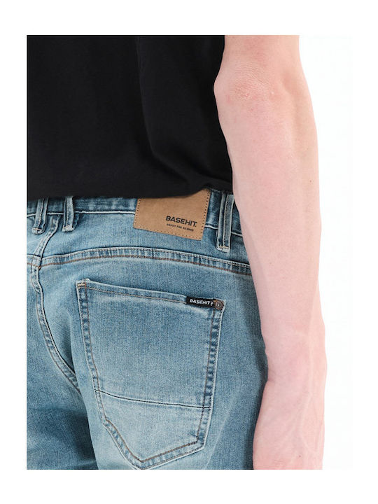 Men's Jeans Pants with Regular Fit Light Blue