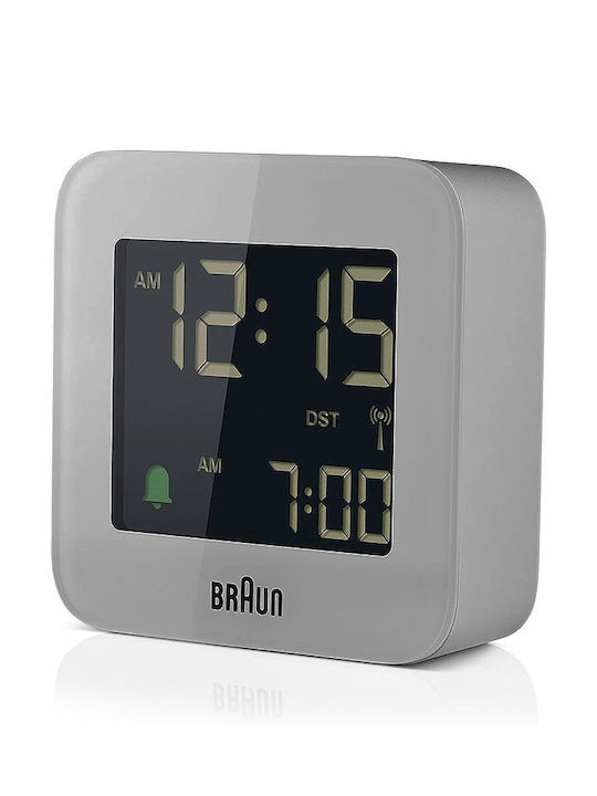 Braun Επιτραπέζιο Ψηφιακό Ρολόι με Ξυπνητήρι & Ραδιόφωνο BC08G-DCF