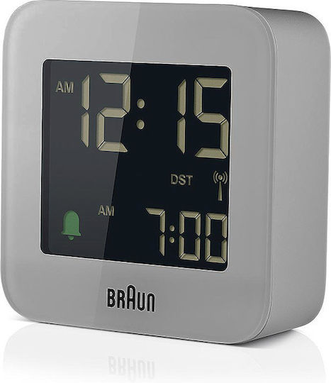 Braun Επιτραπέζιο Ψηφιακό Ρολόι με Ξυπνητήρι & Ραδιόφωνο BC08G-DCF