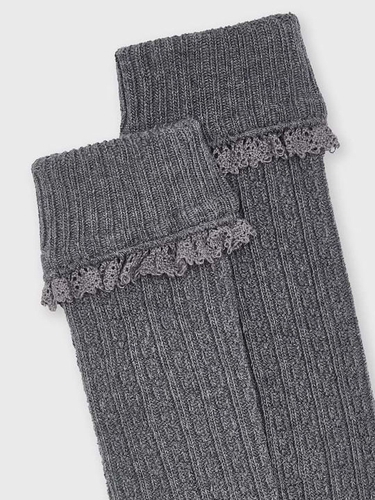 Mayoral Kids' Sock Knee-High Gray