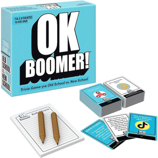 Настолна игра OK Boomer! за 2-8 играчи 16+ години (EN) AS