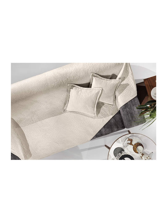 Guy Laroche Sesselüberwurf Avon 150x170cm Sand with Pillowcase