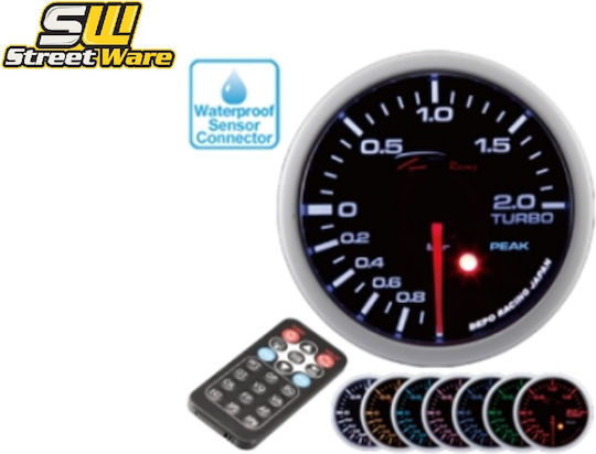 Depo Racing Barometer Für das Auto 52mm mit Warnung & Fernbedienung