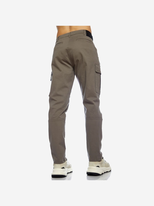 Brokers Jeans Herrenhose Cargo Elastisch Gray