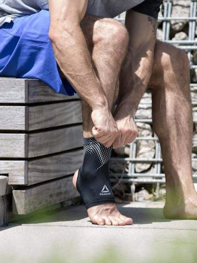 Reebok Reebok Knöchelbandagen mit Silikonknöchelbandagen in Schwarz