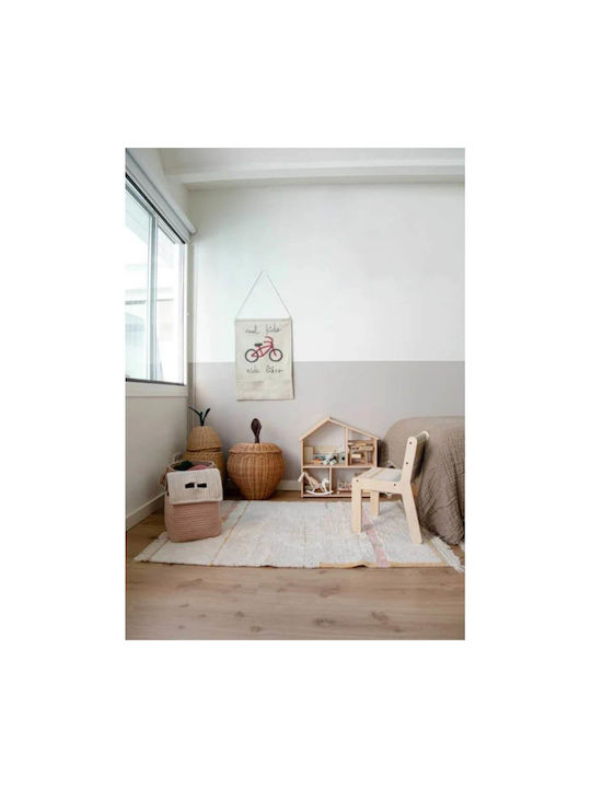Lorena Canals Lanes Vintage Παιδικό Χαλί Βαμβακερό Εκρού 90x130cm