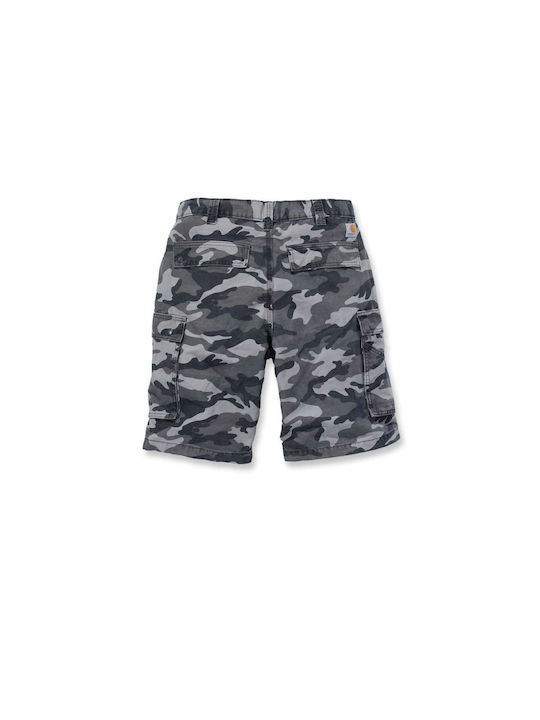 100279 Herrenshorts Cargo Gray