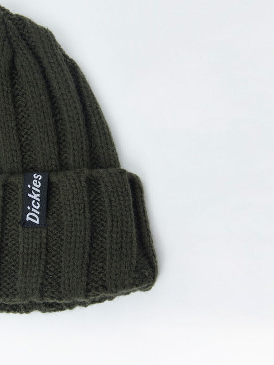 Bay Port Beanie Ανδρικός Σκούφος με Rib Πλέξη σε Χακί χρώμα