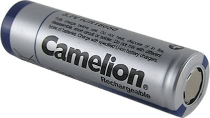 Camelion Rechargable Battery 18650 Li-ion 2600mAh 3.7V 1pcs