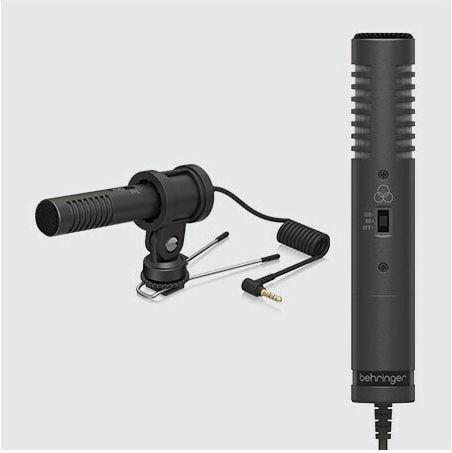 Behringer Video Mic MS Πυκνωτικό Μικρόφωνο 3.5mm Επιτραπέζιο για Studio