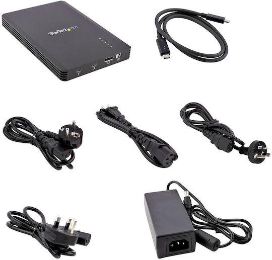 StarTech Case for 4 Hard Drives M.2 PCI Express with Connection Thunderbolt 3