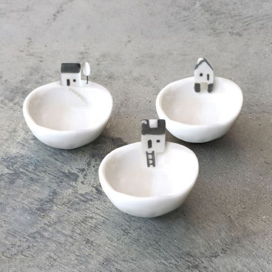 Synchronia Decorative Bowl White 5.1x5.1x3.8cm