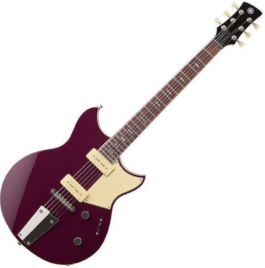 Yamaha Revstar RSS02T Electric Guitar SG with 2xP90 Pickup Configuration Hot Merlot with Case