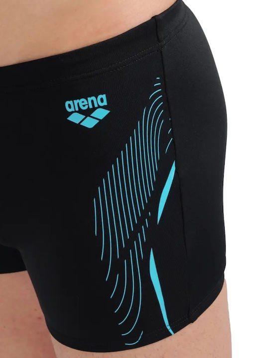 Men's Swimwear Shorts Black with Patterns