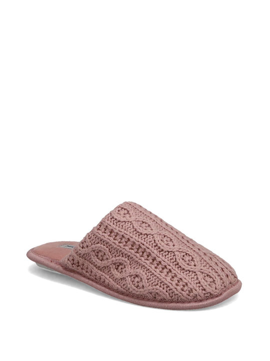 Migato Winter Women's Slippers in Pink color